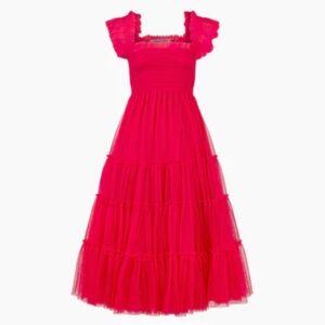 NWT Collector’s Edition Hill House Home Tulle Ellie Red Nap Dress